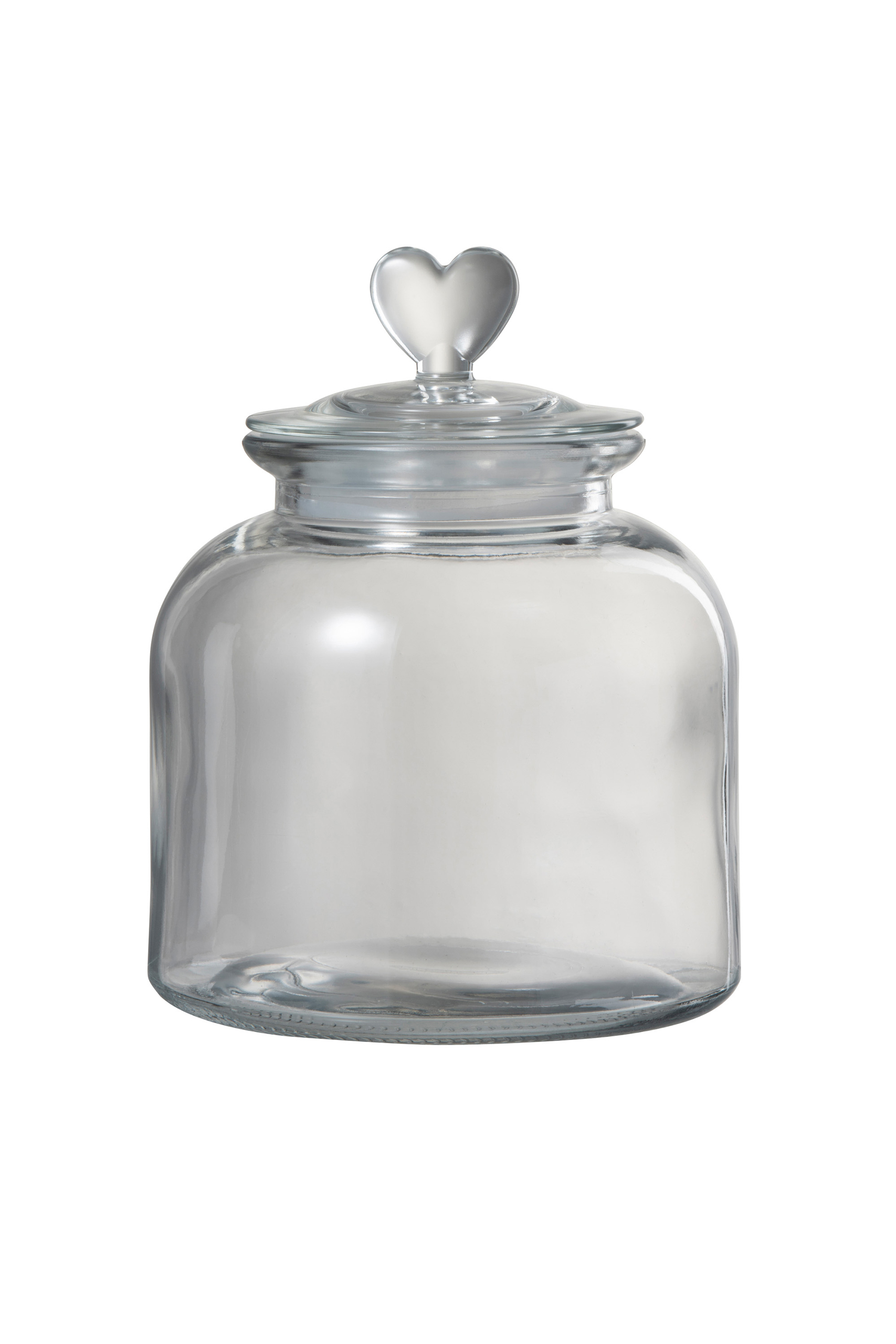 Glass Heart Jar - Small | Pretty Little Home