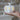 A Ceramic LED pumpkin with a heart shape in the door