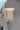 Double Wall Latte Glass - Fluted