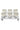 Ceramic Heart Snacking Station - White