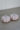 Ceramic Pumpkin Light Pink/Silver - Small 2PC