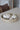 Round Seagrass Tray – White/Natural