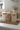 Set 3 Bamboo Storage Jars - Hearts&Dots Natural Lid 1000ml