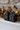 Set of 2 LED Ceramic houses - Matt Black