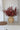 Scalloped Round Rattan Vase – Natural