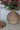 Scalloped Round Rattan Vase – Dark Natural