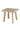 Square Oak Stool - Round Legs/Oak