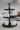 3 Tiered Cake Stand - Beaded Black