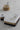 Engraved Flower Square Chopping Board - Small White