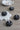 Ceramic Pumpkin Black Polka Dot - Tiny 4Pc Set