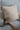Plain Cushion Cover - Sand Tie-Top
