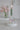 Glass Candlestick Holder - Colourful Floral