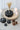 Ceramic Pumpkin Black Polka Dot - Family