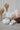 Ceramic Pumpkin Family - White Polka Dot