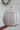 Large Ceramic Pumpkin Jar - Light Pink