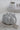 Ceramic Pumpkin Grey - Large