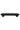 Long Beaded Raised Tray-Small/Black