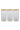 Set 3 Bamboo Storage Jar-Hearts&Dots Natural lid 1400ml