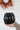 Ceramic Pumpkin Jar - Black Small