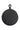 Round Black Chopping Board - Large