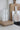 Square Beaded Wooden Tray - Natural