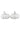 Ceramic Pumpkin White/Silver Stalk - Medium 2Pc Set