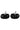 Ceramic Pumpkin Black - Small 2Pc Set