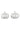 Ceramic Pumpkin White Polka Dot - Small 2Pc Set