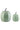 Ceramic Pumpkin Jar - Green Bundle