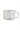Vertical Lines Glass Mug - White