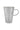 Double Wall Glass Latte Mug - Cosmos/White