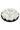 7 Pc Lazy Susan Heart Snacking Station - Black