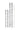 Set Of 4 Glass Straws - Black/Multi Heart