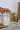 Set 3 Bamboo Storage Jars -Single Heart Natural lid 1000ml
