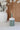 Large Glass Candle Store- White Heart