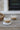 Set of 2 Round Rippled Glass Mugs