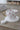 Round Wooden Coaster - Small White