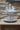 2 Tiered Cake Stand - White Wash